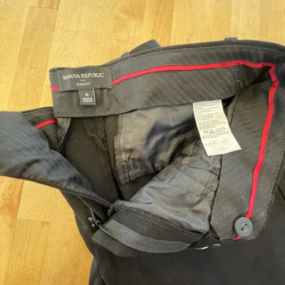 Banana Republic Factory Sloane fit crop pants (6) - Picture 3 of 3